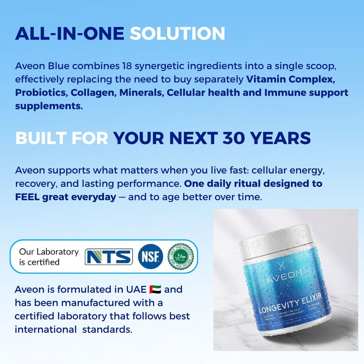 Daily Longevity Powder: All-In-One-Supplement