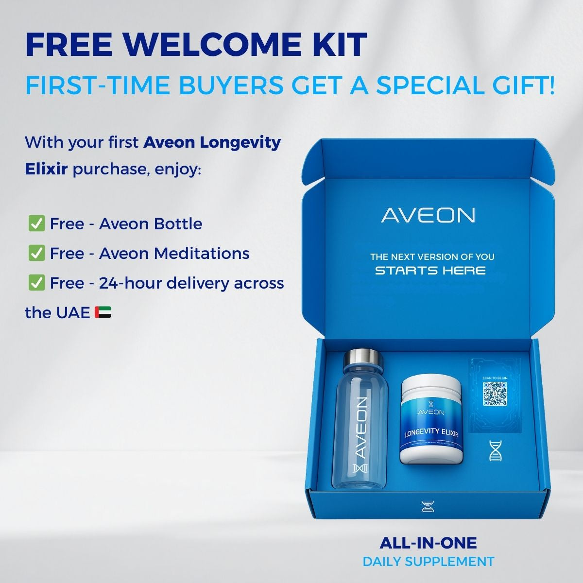 Daily Longevity Elixir: All-In-One-Supplement