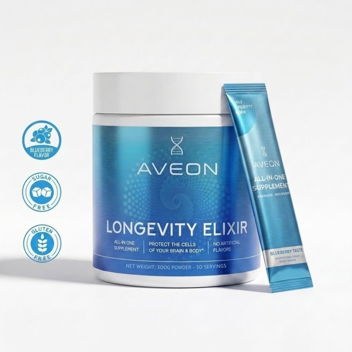 Daily Longevity Powder: All-In-One-Supplement