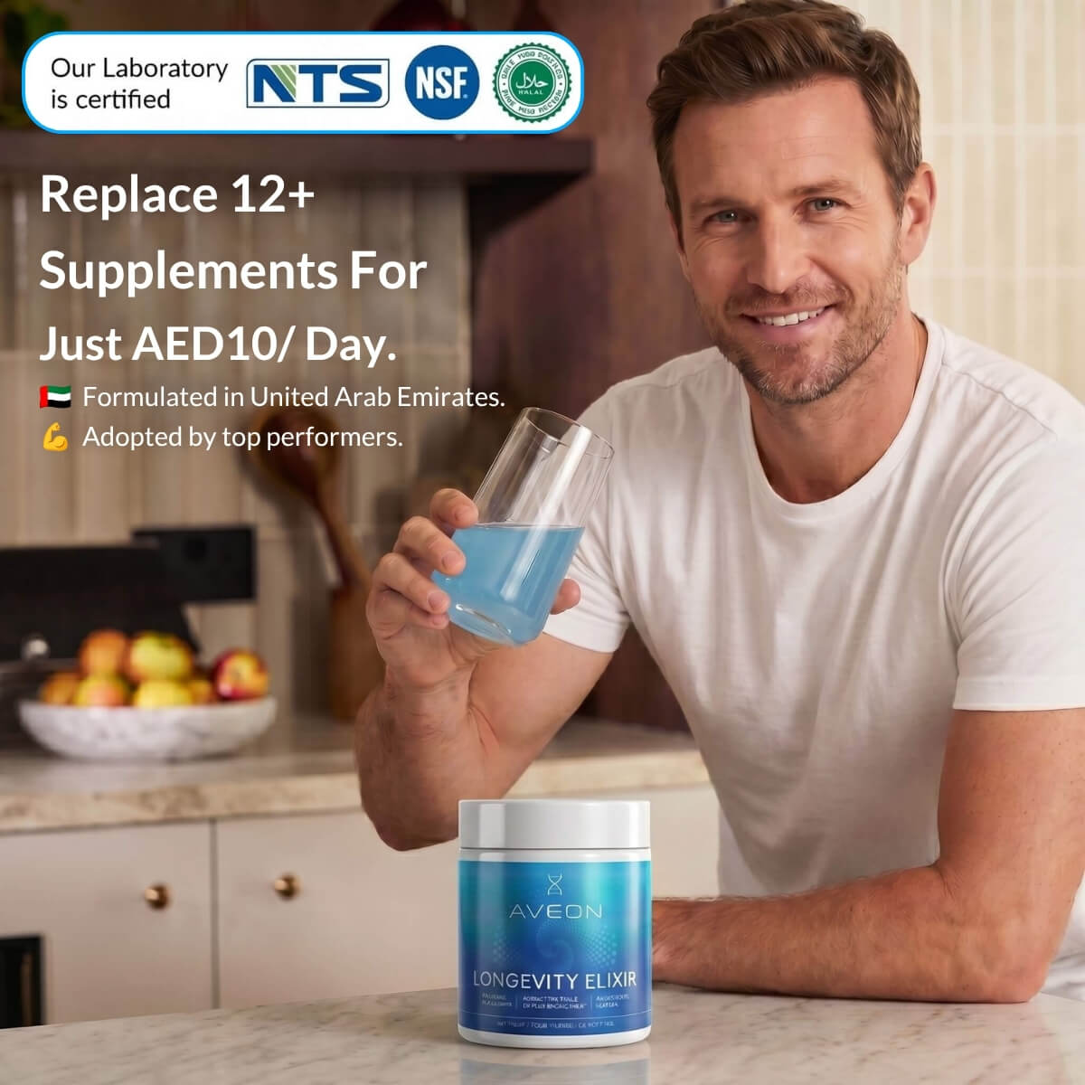 Daily Longevity Powder: All-In-One-Supplement