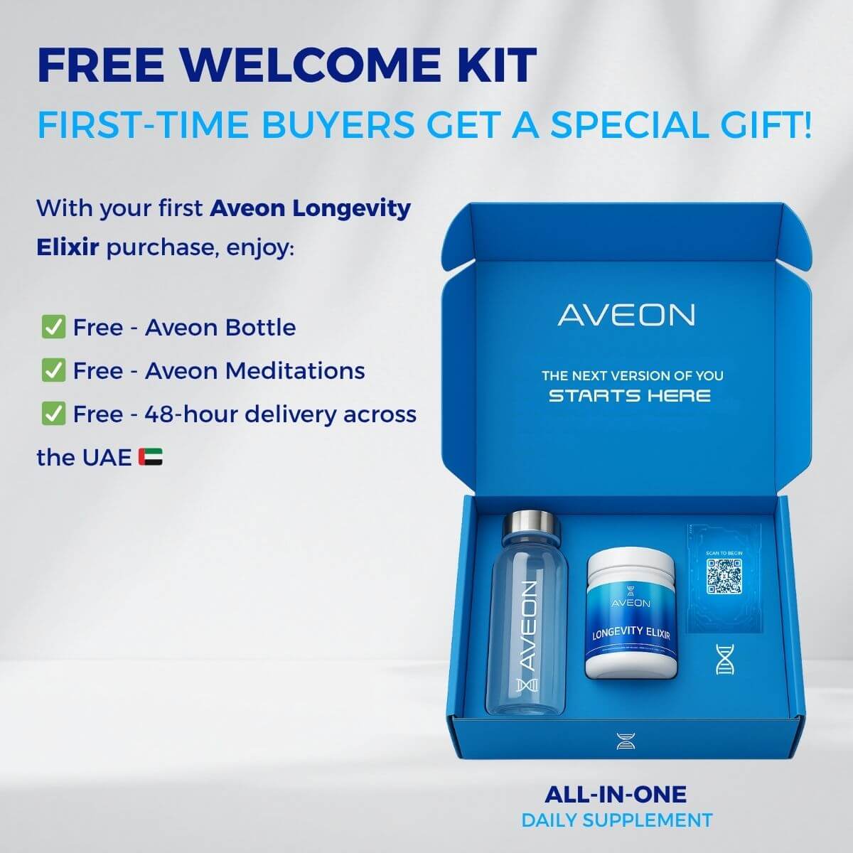 Daily Longevity Elixir: All-In-One-Supplement